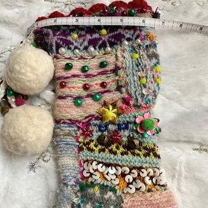 Free People Xmas Stocking, New NWOT